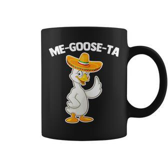 Me-Goose-Ta - Funny Saying Goose Mexican Latino Cool Spanish Coffee Mug | Mazezy