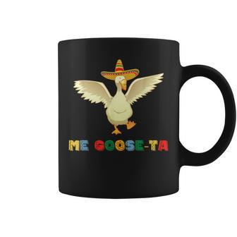 Me Goose-Ta Me Gusta Funny Mexican Spanish Goose Coffee Mug | Mazezy