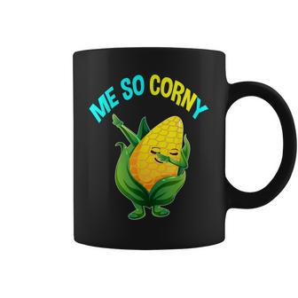 Me So Corny Sweetcorn Lovers Gifts Vegan Vegetarian Corn Gift For Women Coffee Mug - Thegiftio UK
