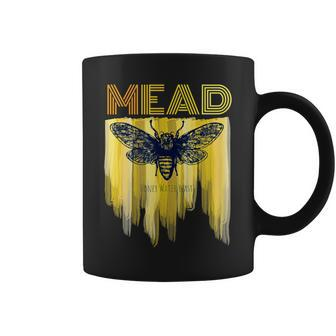 Mead Dripping Honey Bee Retro Coffee Mug | Mazezy