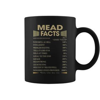 Mead Name Gift Mead Facts Coffee Mug - Seseable