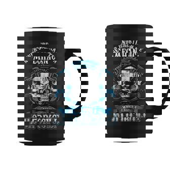 Mechanic Biker Never Underestimate Motorcycle Skull Coffee Mug - Thegiftio
