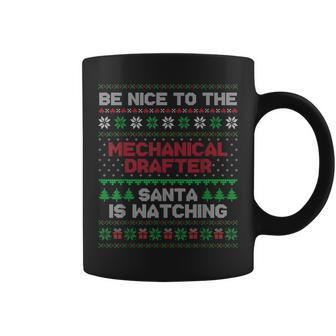 Mechanical Drafter Mechanical Drafter Ugly Sweater Coffee Mug | Mazezy