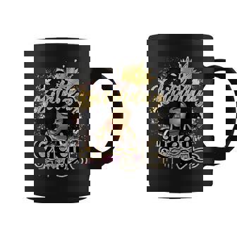 Melanin Birthday Queen African American Afro Girls Coffee Mug - Seseable