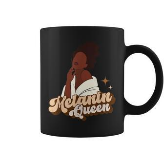 Melanin Queen African American Business Owner Black Woman Coffee Mug | Mazezy UK
