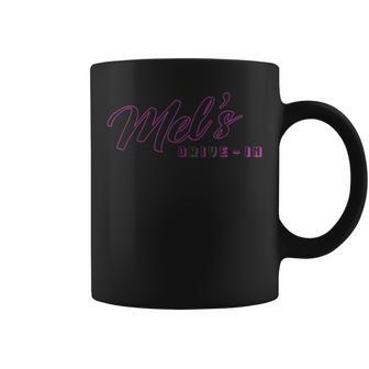 Mel's Drivein Horror Night Simple Text Horror Coffee Mug | Mazezy