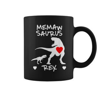 Memaw Saurus T Rex Dinosaur T Mother Day Coffee Mug | Mazezy