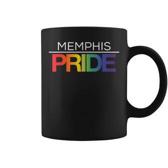 Memphis Pride Lgbtq Rainbow Coffee Mug | Mazezy
