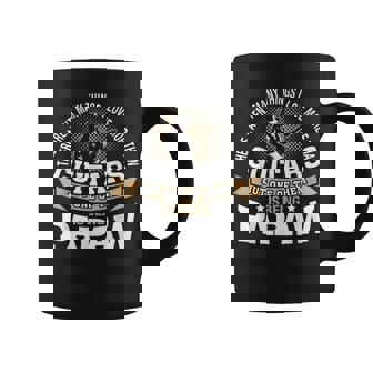 Mens Being Papaw I Love More Than Guitars Guitar Papa Coffee Mug - Thegiftio UK