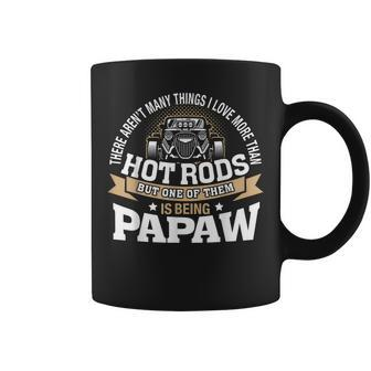 Mens Being Papaw I Love More Than Hot Rods Hot Rod Papa Coffee Mug - Thegiftio UK