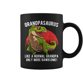 Mens Grandpasaurus Like A Normal Grandpa Only More Rawrsome Coffee Mug - Thegiftio UK