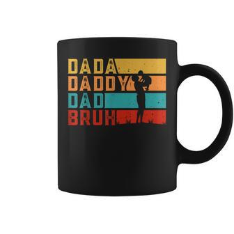 Mens Men Dada Daddy Dad Bruh Fathers Day Vintage Funny Father Coffee Mug - Thegiftio UK