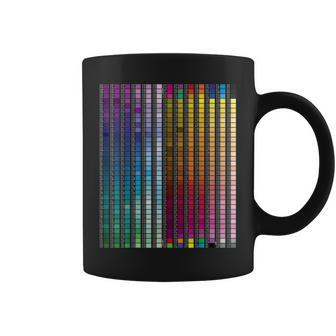 Merch Colors Reference Guide Chart Dtg Pod Dark Colors Coffee Mug | Mazezy