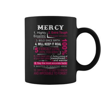 Mercy Name Gift 100 Mercy Coffee Mug - Seseable