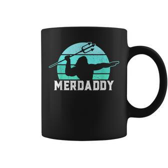 Merdaddy Security Merman Mermaid Daddy Fish Fathers Day Coffee Mug | Mazezy