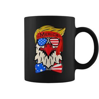 Merica Eagle 4Th Of July Independence Day American Freedom Freedom Funny Gifts Coffee Mug | Mazezy