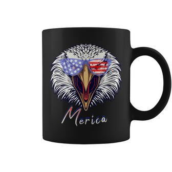 Merica Patriotic Eagle Design Coffee Mug - Thegiftio UK