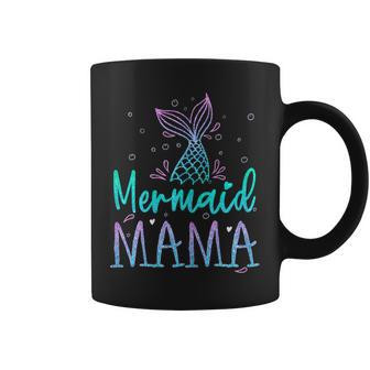 Mermaid Mama Birthday Mermaid Tail Squad Family Matching Coffee Mug - Seseable
