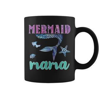 Mermaid Mom Christmas Birthday Mermom Bridesmaid Party Coffee Mug - Monsterry AU