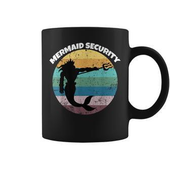 Mermaid Security Gifts For Grandpa Dad Brother Dad Gift Coffee Mug | Mazezy