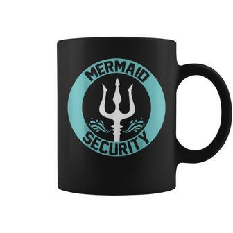 Mermaid Security Swimmer Merman Merdad Swimming Coffee Mug | Mazezy