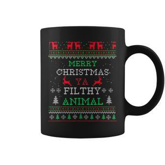 Merry Christmas Animal Filthy Ya Xmas Pajama Family Matching Coffee Mug - Seseable