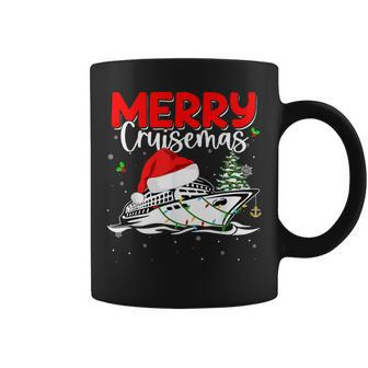 Merry Cruisemas Cruise Ship Family Christmas Pjs Matching Coffee Mug | Mazezy