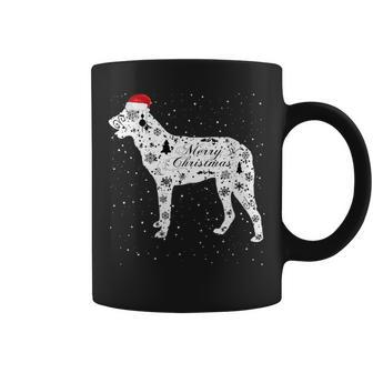 Merry Xmas Cao De Castro Laboreiro Dog Christmas Coffee Mug | Mazezy