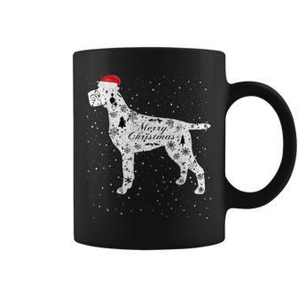 Merry Xmas Cesky Fousek Dog Christmas Coffee Mug | Mazezy