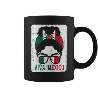 Mexican Independence Day Viva Mexico Bun Girls Ns Coffee Mug - Seseable