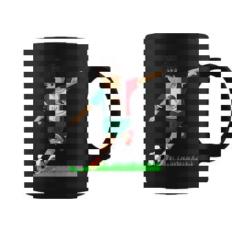 Mexican Soccer Boy Mexico Flag Jersey Football Fans Coffee Mug | Mazezy