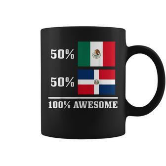 Mexico Dominican Republic Mexican Flag Pride Coffee Mug - Monsterry AU