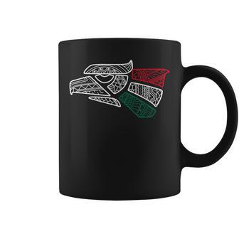 Mexico Flag Mexican Eagle Aztec Style Hecho En Mexico Coffee Mug | Mazezy