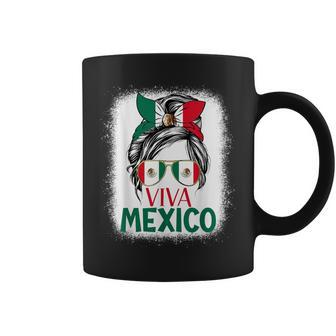 Mexico Independence Day Viva Mexican Flag Pride Hispanic Coffee Mug - Seseable