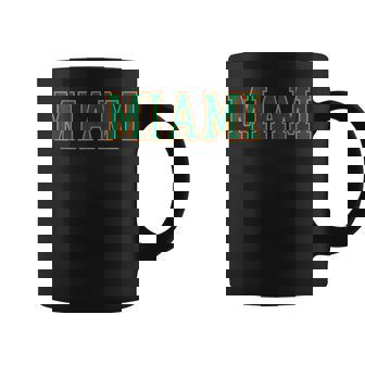 Miami Fl Throwback Sporty Classic Coffee Mug - Thegiftio
