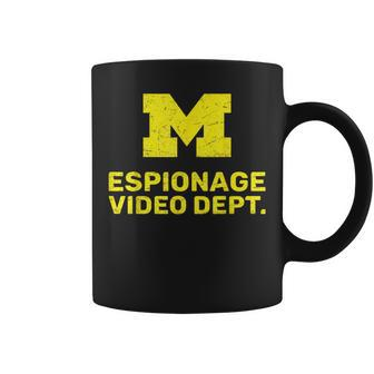 Michigan Espionage Dept Michigan Video Espionage Department Coffee Mug - Thegiftio UK