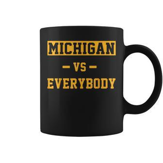 Michigan Vs Everything For Everybody Coffee Mug | Mazezy UK