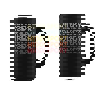 Middleport Ohio Middleport Oh Retro Vintage Text Coffee Mug | Mazezy