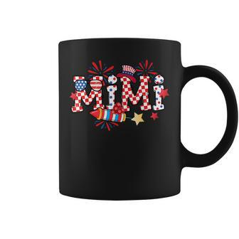 Mimi Sunglasses Usa Flag Fireworks Patriotic 4Th Of July Coffee Mug | Mazezy CA
