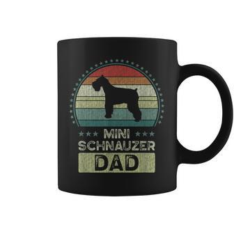 Mini Schnauzer Dad Fathers Day Miniature Schnauzer Daddy Coffee Mug - Seseable