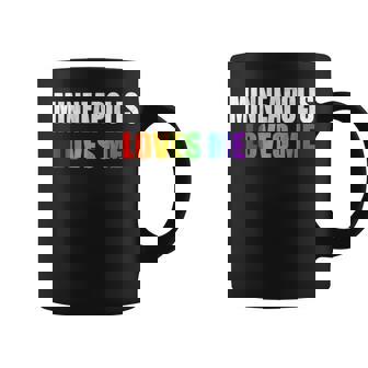 Minneapolis Gay Pride Lgbt Rainbow Love Minnesota Gifts Coffee Mug | Mazezy