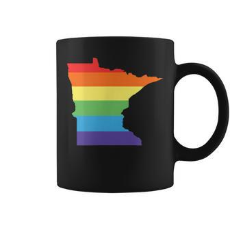 Minnesota Gay Pride Rainbow Flag Lgbt Equality Coffee Mug | Mazezy DE