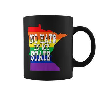 Minnesota No Hate In My State - Gay Pride Lgbt Coffee Mug | Mazezy