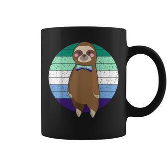 Mlm Pride Cute Sloth Animal Gay Male Lgbt Subtle Mlm Flag Coffee Mug | Mazezy
