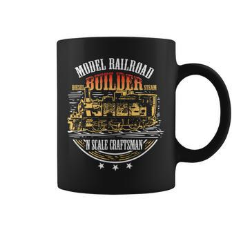 Model Railroad Builder Quote N Scale Craftsman Coffee Mug | Mazezy DE