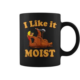 I Like It Moist Thanksgiving Foods Family Group Set Coffee Mug - Monsterry