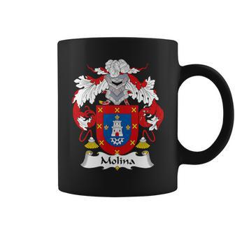 Molina Coat Of Arms Family Crest Coffee Mug | Mazezy