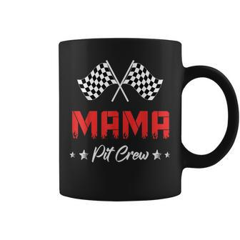 Mom Car Racing Birthday Party Family Matching Mama Pit Crew Gifts For Mom Funny Gifts Coffee Mug | Mazezy