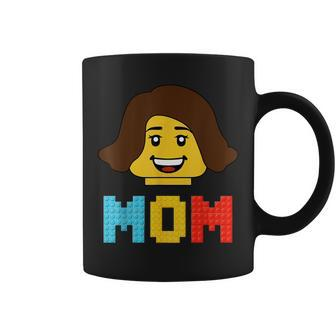 Mom Master Builder Building Bricks Blocks Matching Family Coffee Mug | Mazezy