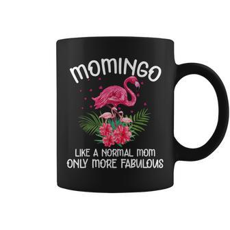 Momingo Like A Normal Mom Flamingo Lover Mother's Day Coffee Mug | Mazezy
